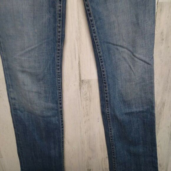 William Rast Sadie Women Size 25 Jeans Straight Leg Made In USA Medium Wash - Picture 8 of 8